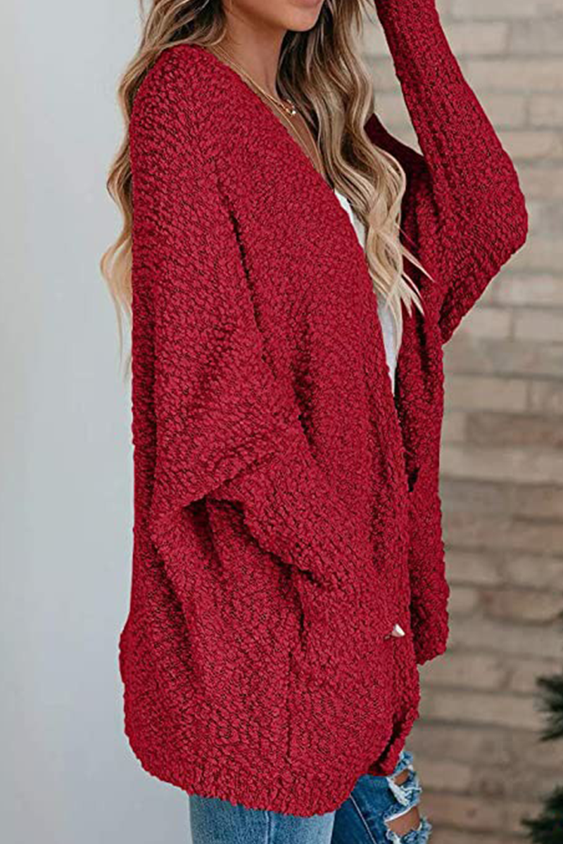 Casual Daily Comfy Bat Sleeve Cardigan(5 Colors)