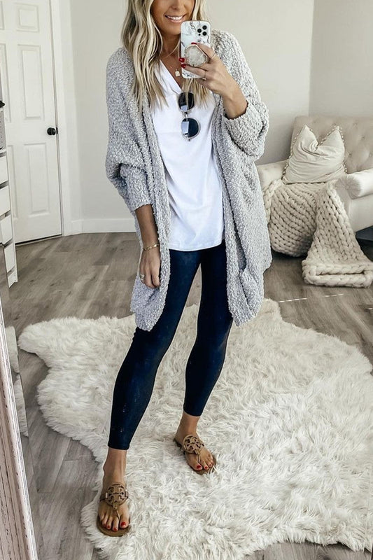 Casual Daily Comfy Bat Sleeve Cardigan(5 Colors)